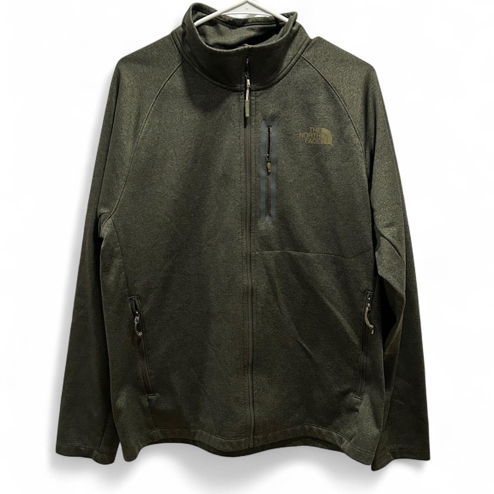 The North Face Green Performance Jacket Full-Zip Fleece